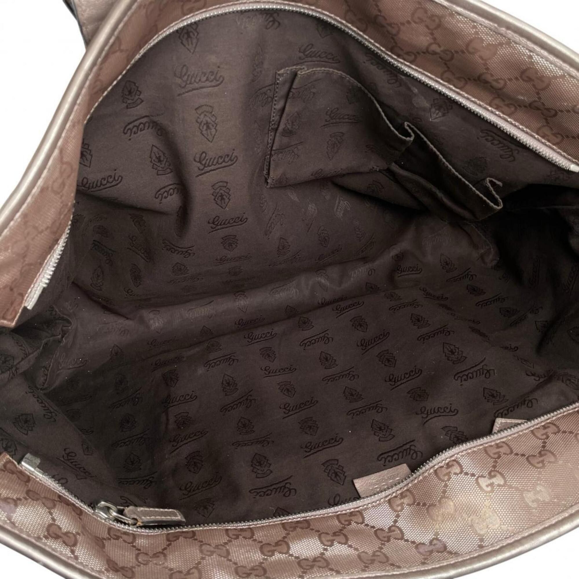 Gucci Gucci Handbag Tote Bag GG Imprime Joy 211120 Gold Size ONE SIZE - 14 Thumbnail