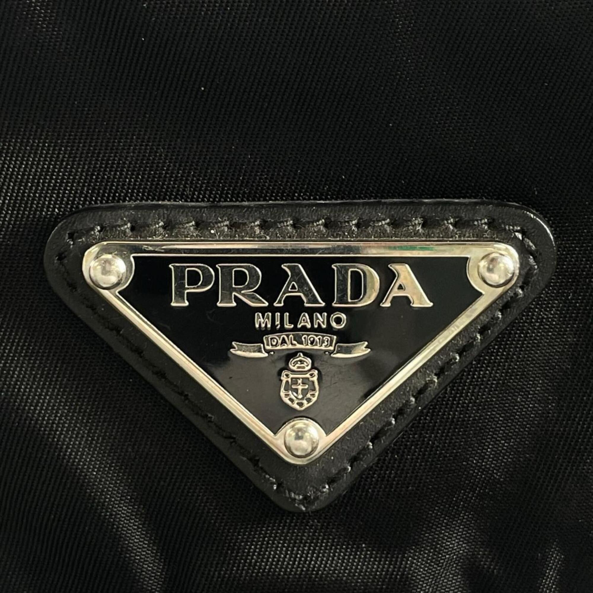 Prada Prada Shoulder Bag Crossbody Re-Nylon Triangle Logo Nylon BT0520 Black Size ONE SIZE - 15 Thumbnail