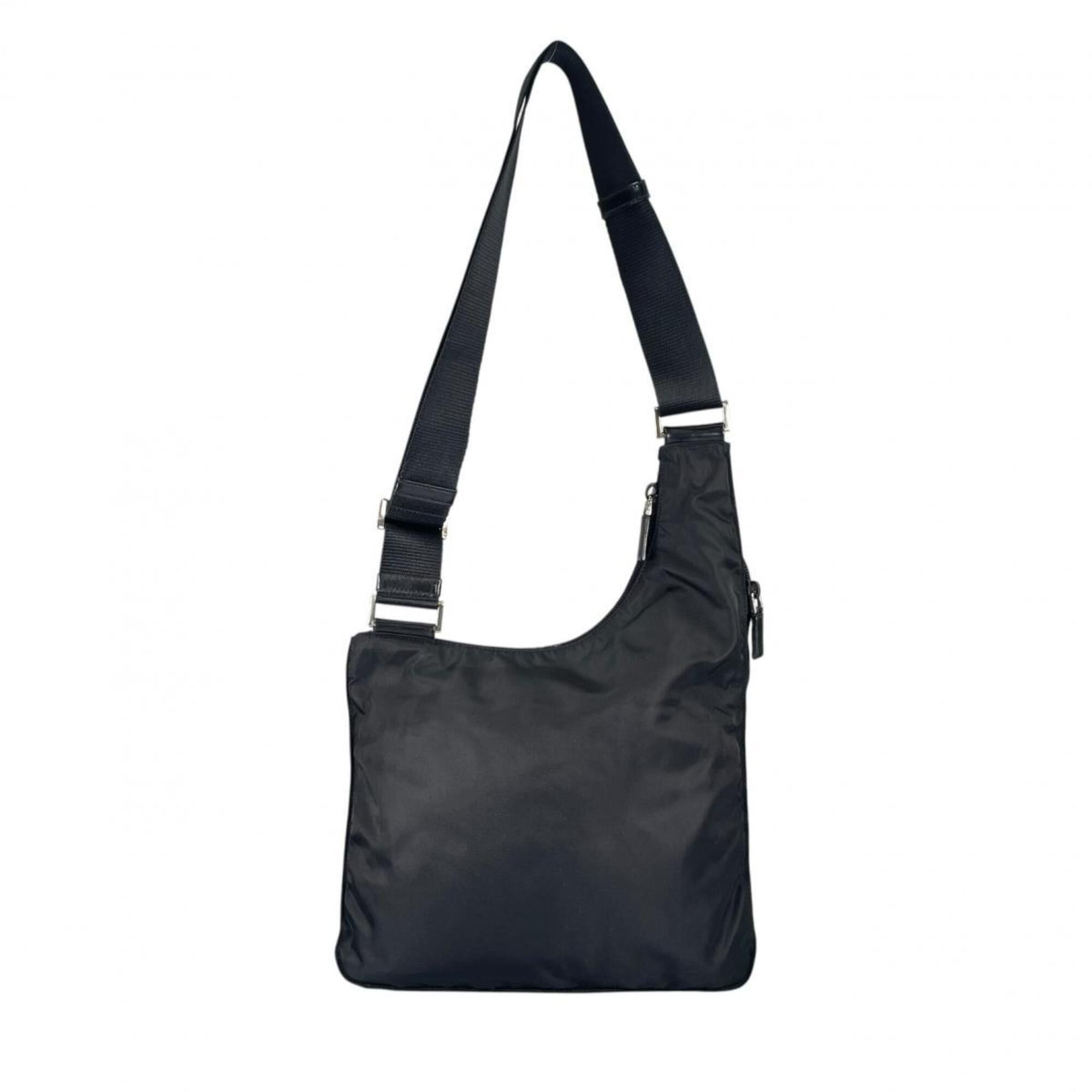 Prada Prada Shoulder Bag Crossbody Re-Nylon Triangle Logo Nylon BT0520 Black Size ONE SIZE - 2 Thumbnail