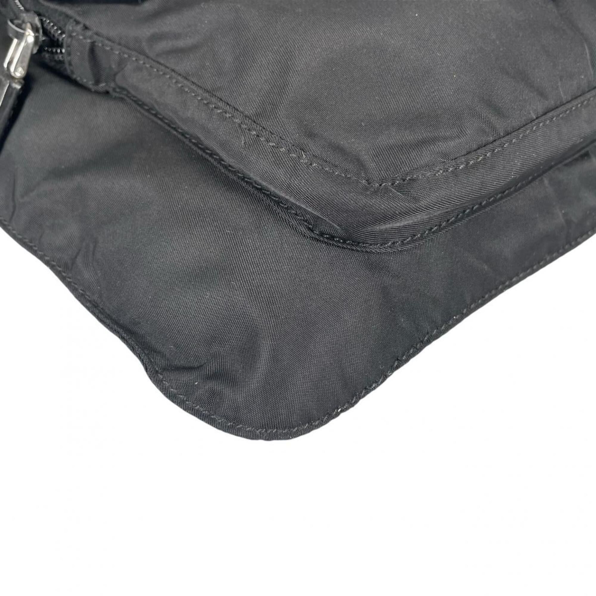 Prada Prada Shoulder Bag Crossbody Re-Nylon Triangle Logo Nylon BT0520 Black Size ONE SIZE - 6 Thumbnail