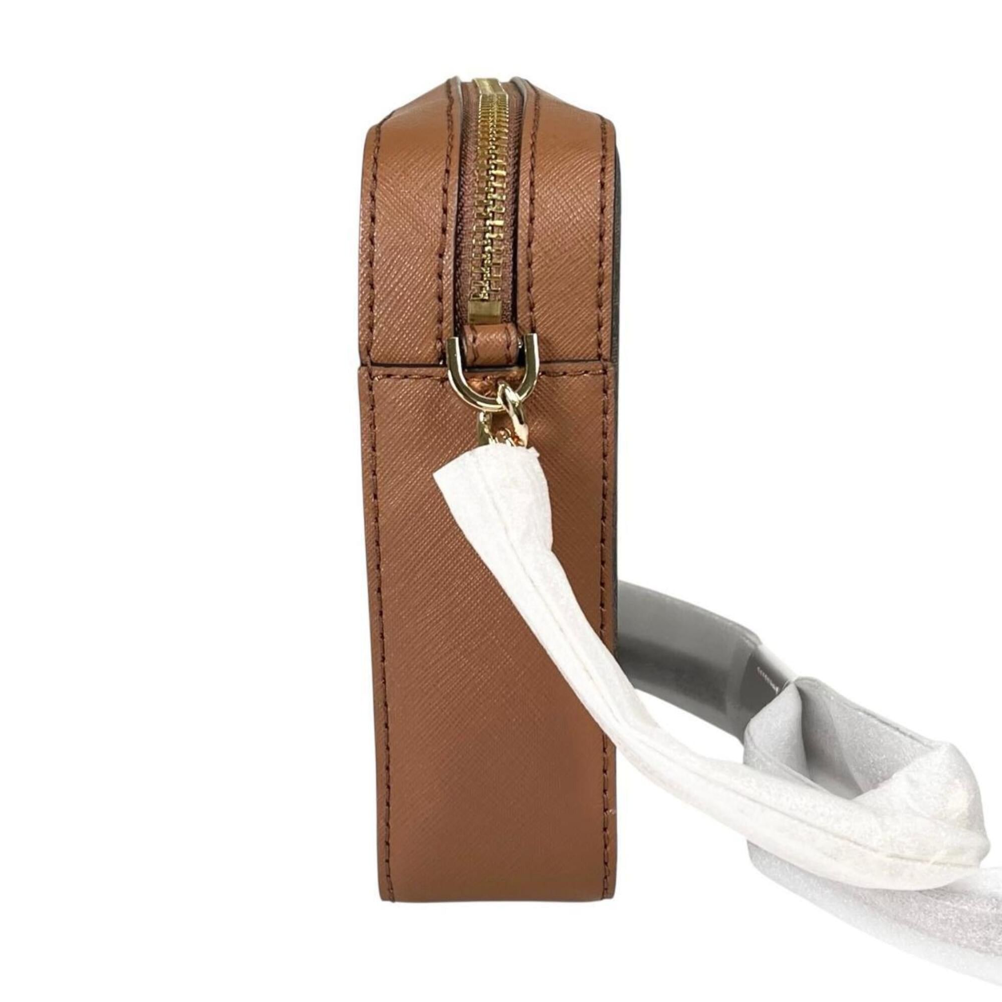 Michael Kors Michael Kors Jet Set Travel Medium Leather Chain Shoulder Bag, Brown (55H3RBN) Size ONE SIZE - 3 Thumbnail
