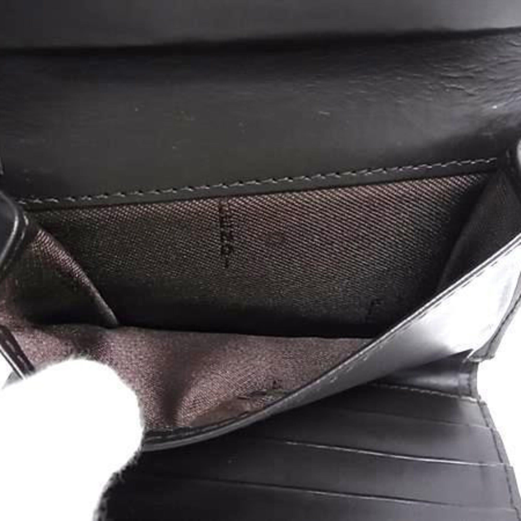 Fendi FENDI Tri-fold Wallet Zucca 8M0023 Brown Canvas Leather Unisex Size ONE SIZE - 6 Thumbnail
