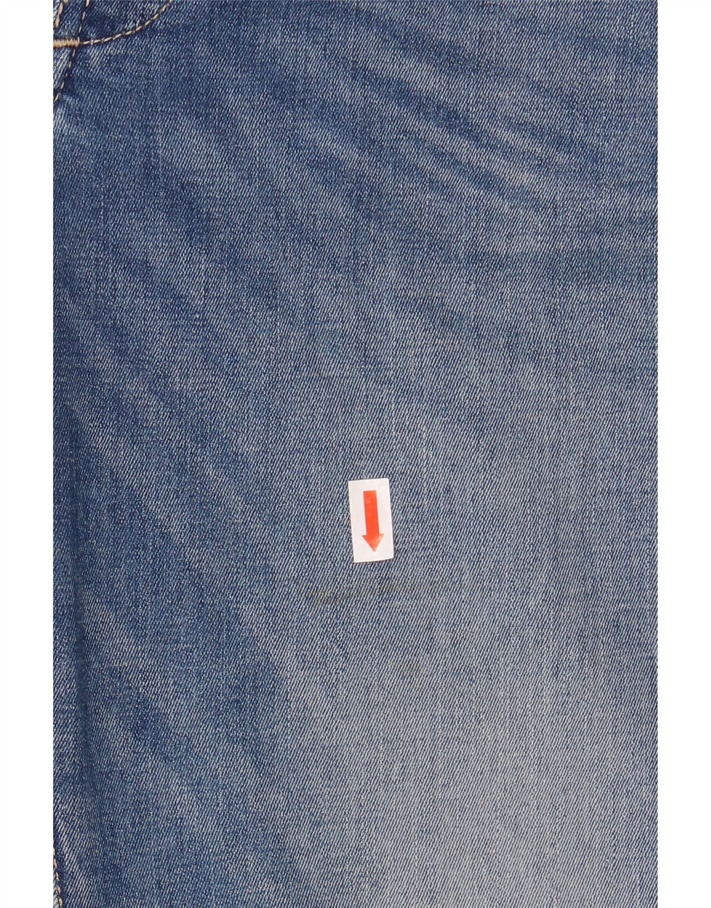 Diesel Womens Ronhar Regular Bootcut Jeans W25 L30 Blue Cotton Size 42" / US 20 - 3 Thumbnail