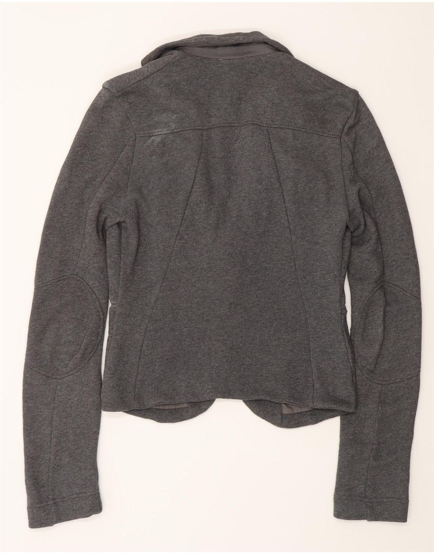 Diesel Womens Overd 2 Button Blazer Jacket UK 6 XS Grey Size XS / US 0-2 / IT 36-38 - 2 Thumbnail