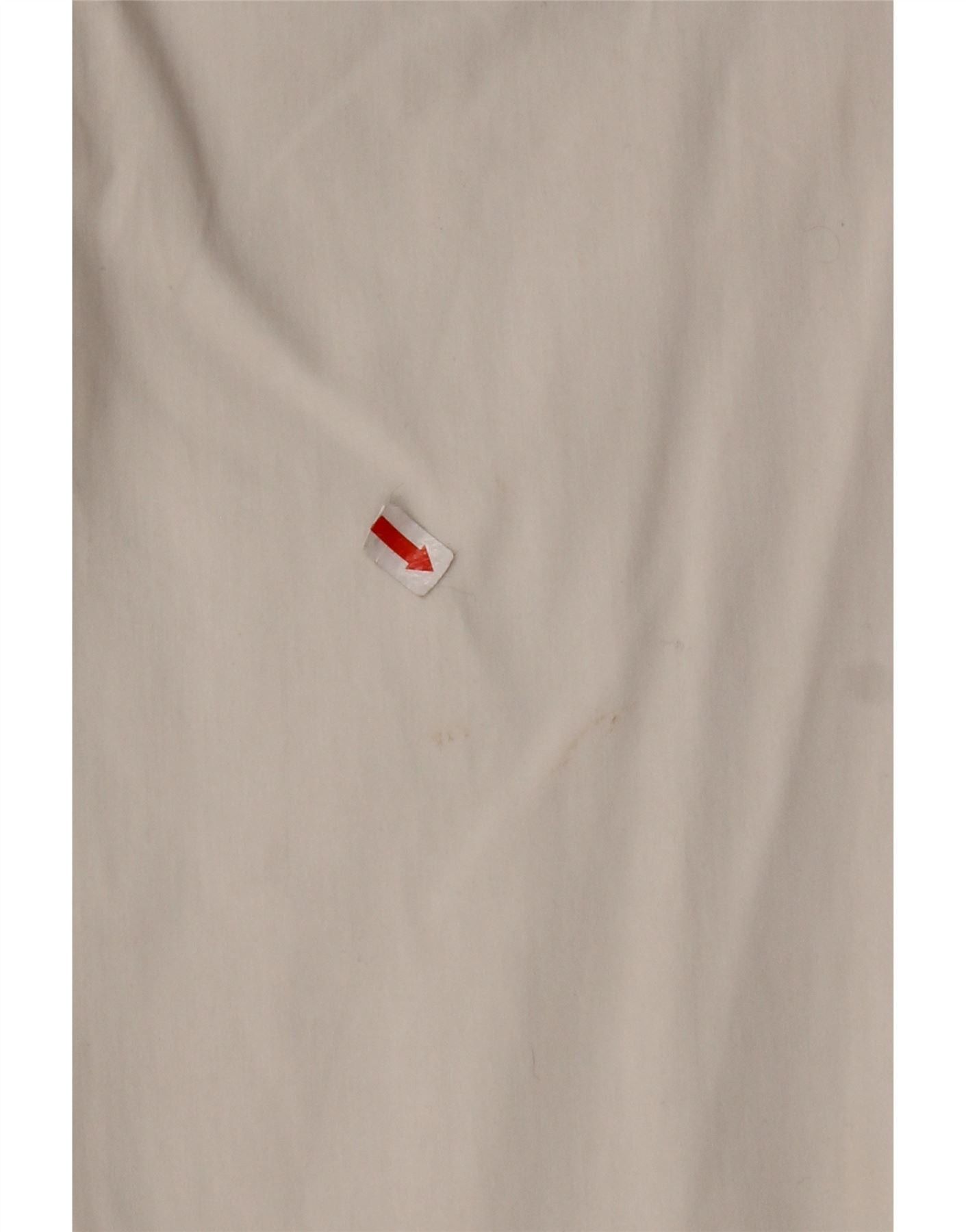 Diesel Womens Slim Casual Trousers W28 L27 White Cotton Size 24" / US 00 / IT 34 - 3 Thumbnail