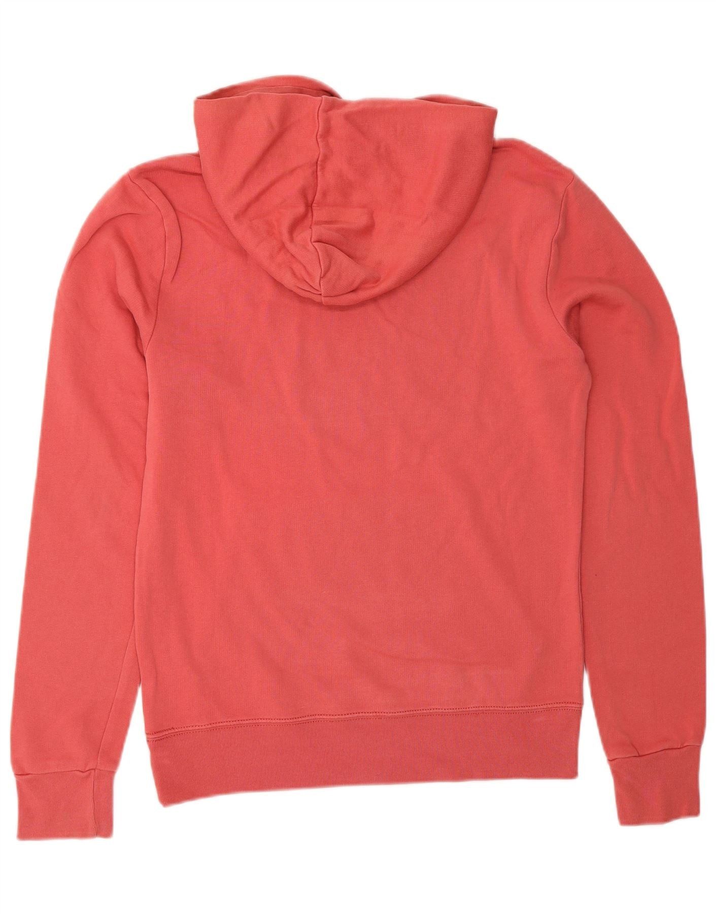 Ralph Lauren Womens Graphic Hoodie Jumper UK 6 XS Red Cotton Size XS / US 0-2 / IT 36-38 - 2 Thumbnail