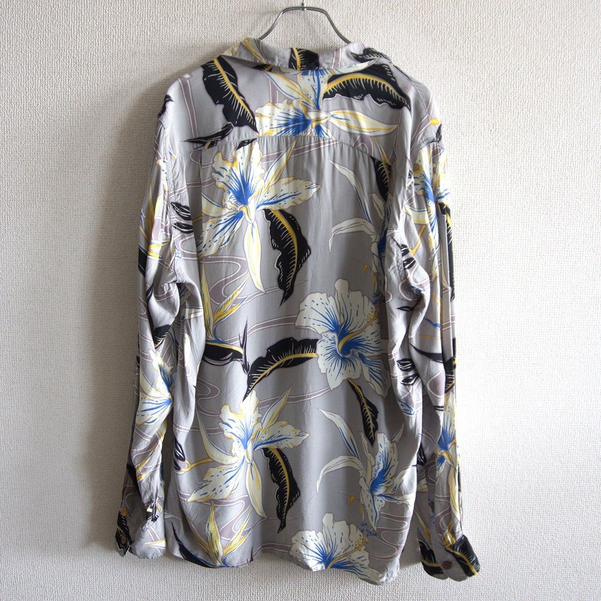 Wacko Maria HAWAIIAN SHIRT Long Sleeve Size M