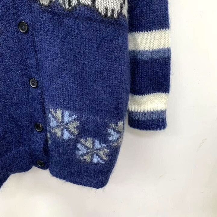 Loewe Loewe Polar Bear Intarsia V-Neck Cardigan Size XS / US 0-2 / IT 36-38 - 4 Thumbnail