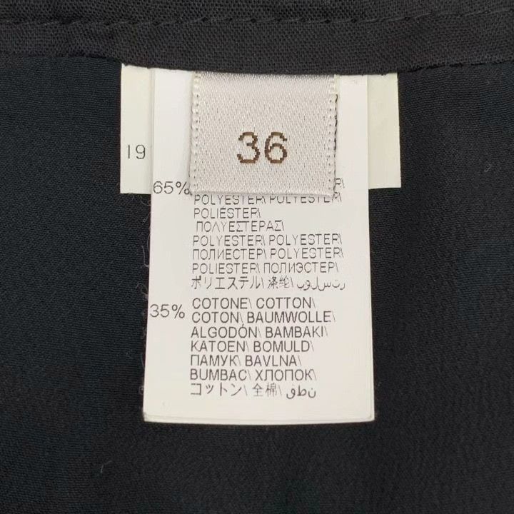 Brunello Cucinelli Brunello Cucinelli Black Belt Pleated Skirt Size 36" / US 14 / IT 50 - 6 Thumbnail