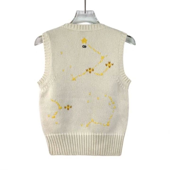 Dior Dior 2022 Qixi Crab Intarsia Wool Vest Size XS / US 0-2 / IT 36-38 - 2 Thumbnail