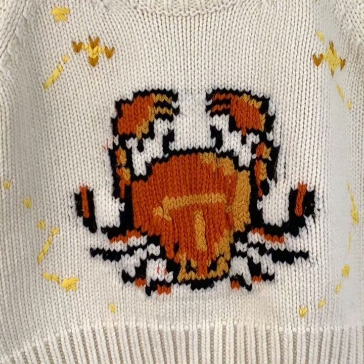 Dior Dior 2022 Qixi Crab Intarsia Wool Vest Size XS / US 0-2 / IT 36-38 - 4 Thumbnail