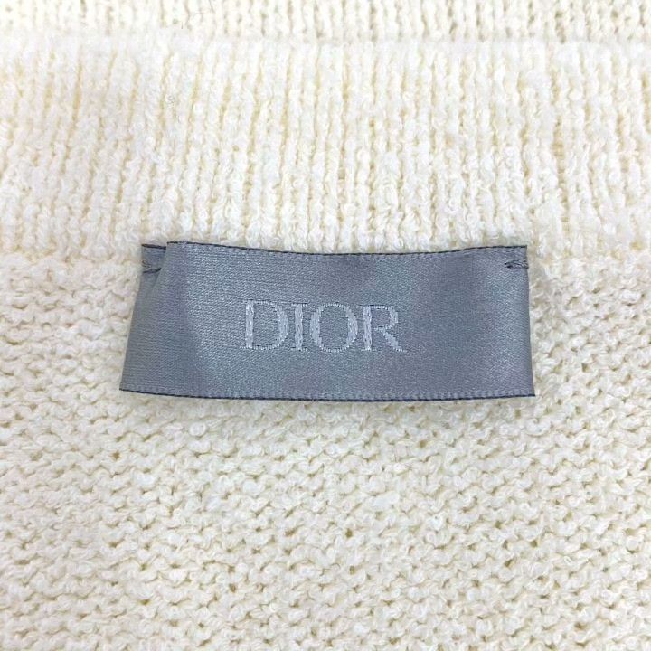 Dior Dior 2023 Beige Rabbit Logo Cotton Knit Size M / US 6-8 / IT 42-44 - 6 Thumbnail