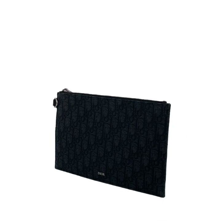 Dior Dior 23 Oblique Logo Jacquard Clutch Size ONE SIZE - 2 Thumbnail