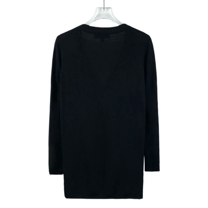 Burberry Burberry Black V-neck Knit Cardigan Size XS / US 0-2 / IT 36-38 - 2 Thumbnail