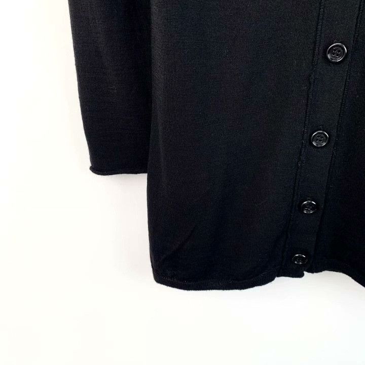Burberry Burberry Black V-neck Knit Cardigan Size XS / US 0-2 / IT 36-38 - 4 Thumbnail