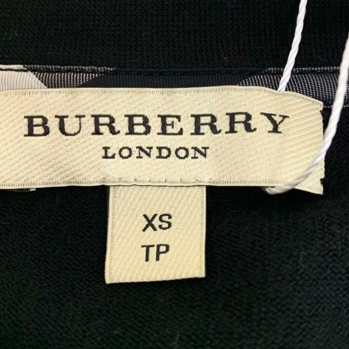 Burberry Burberry Black V-neck Knit Cardigan Size XS / US 0-2 / IT 36-38 - 5 Thumbnail