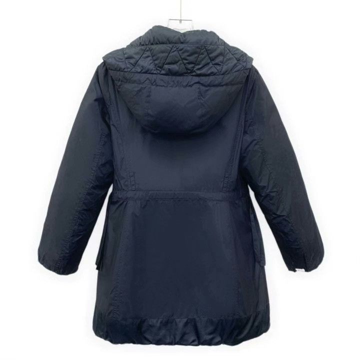 Max Mara Maxmara Black Hooded Reversible Down Jacket Size M / US 6-8 / IT 42-44 - 4 Thumbnail