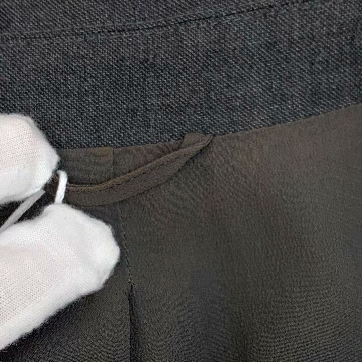 Brunello Cucinelli Brunello Cucinelli Black Wool Lapel Blazer Size S / US 4 / IT 40 - 8 Thumbnail