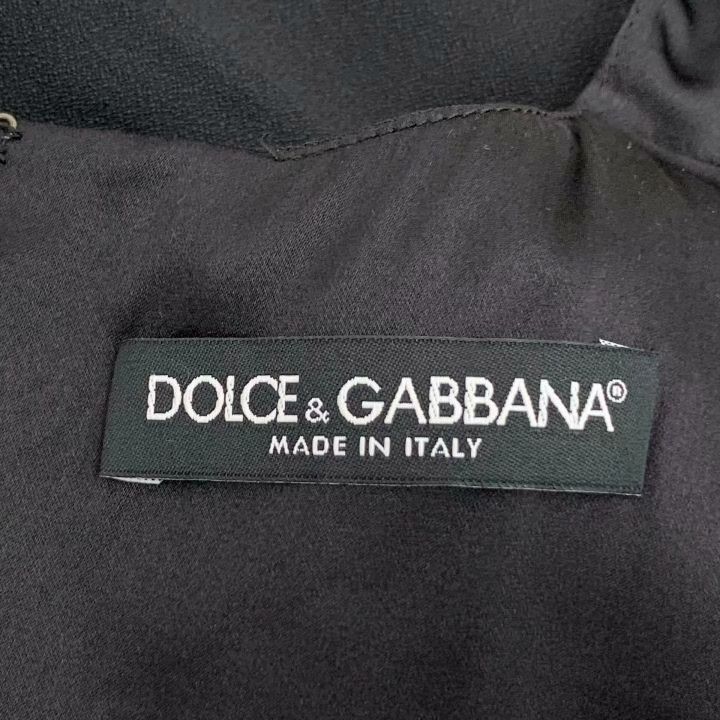 Dolce & Gabbana Dolce Gabbana Black Daisy Print Dress Size XS / US 0-2 / IT 36-38 - 5 Thumbnail