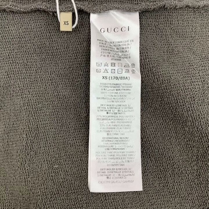 Gucci Gucci Logo String Hoodie Gray Brown Size XS / US 0-2 / IT 36-38 - 6 Thumbnail