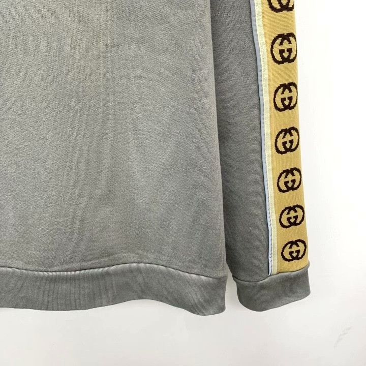 Gucci Gucci Logo String Hoodie Gray Brown Size XS / US 0-2 / IT 36-38 - 4 Thumbnail