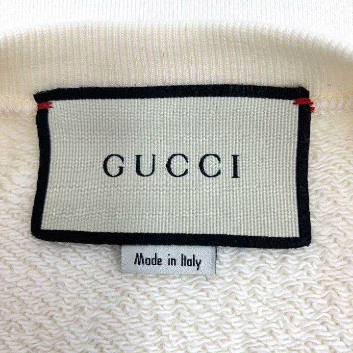 Gucci Gucci Beige Pig Embroidery Cotton Sweater Size XS / US 0-2 / IT 36-38 - 5 Thumbnail