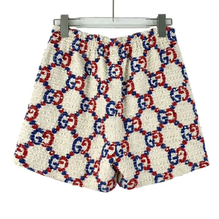 Gucci Gucci Logo Jacquard Tweed Shorts Size 42" / US 20 - 2 Thumbnail