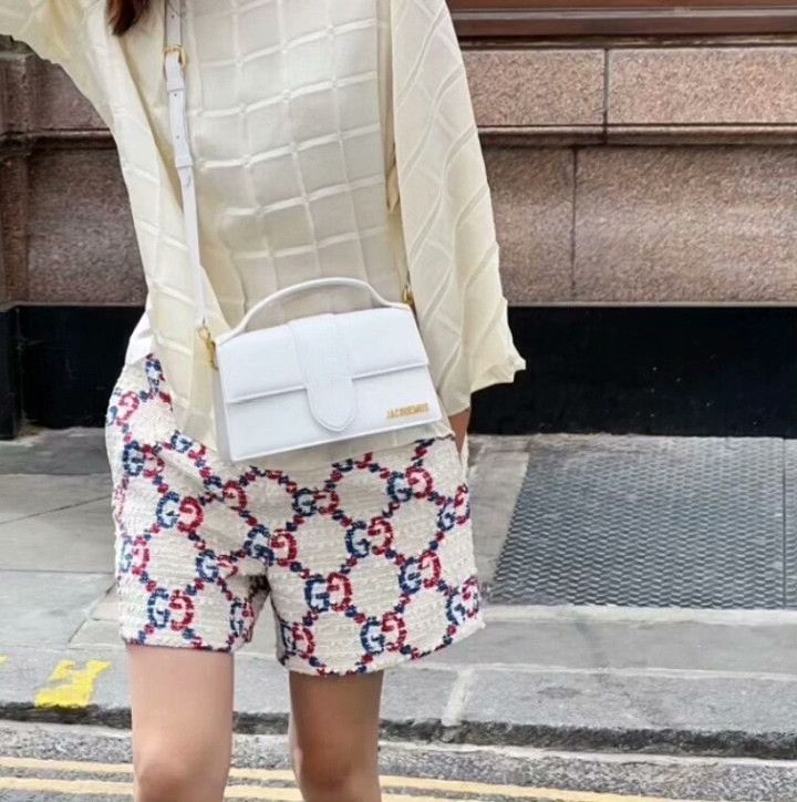 Gucci Gucci Logo Jacquard Tweed Shorts Size 42" / US 20 - 8 Thumbnail