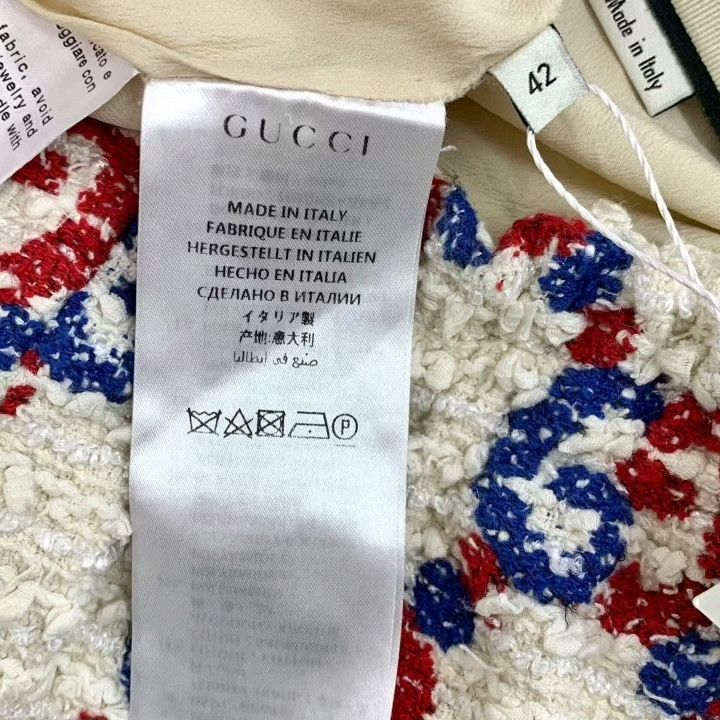 Gucci Gucci Logo Jacquard Tweed Shorts Size 42" / US 20 - 6 Thumbnail