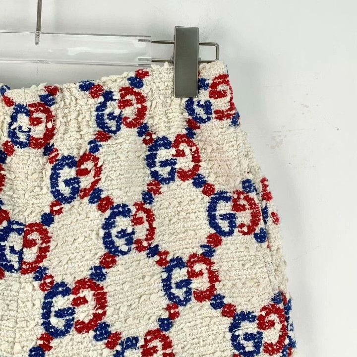Gucci Gucci Logo Jacquard Tweed Shorts Size 42" / US 20 - 3 Thumbnail