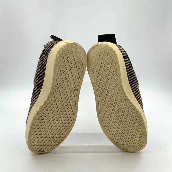 Celine Celine Brown Woven Wool Slip-On Flat Shoes Size US 5 / IT 35 - 5 Thumbnail