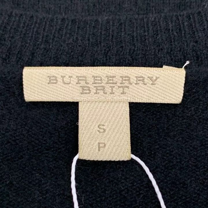Burberry Burberry Black Cashmere V-Neck Knit Sweater Size S / US 4 / IT 40 - 5 Thumbnail