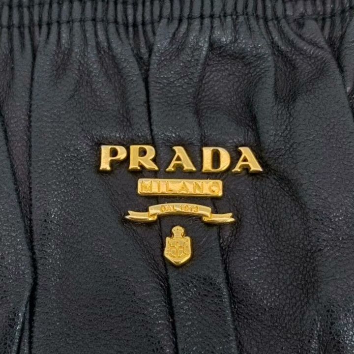 Prada Prada Black Leather Zip Jacket Size S / US 4 / IT 40 - 5 Thumbnail