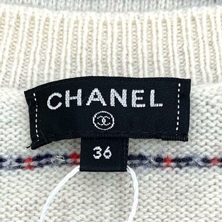 Chanel Chanel Rooftop Colorblock Stripe Cashmere Knit Size XS / US 0-2 / IT 36-38 - 5 Thumbnail