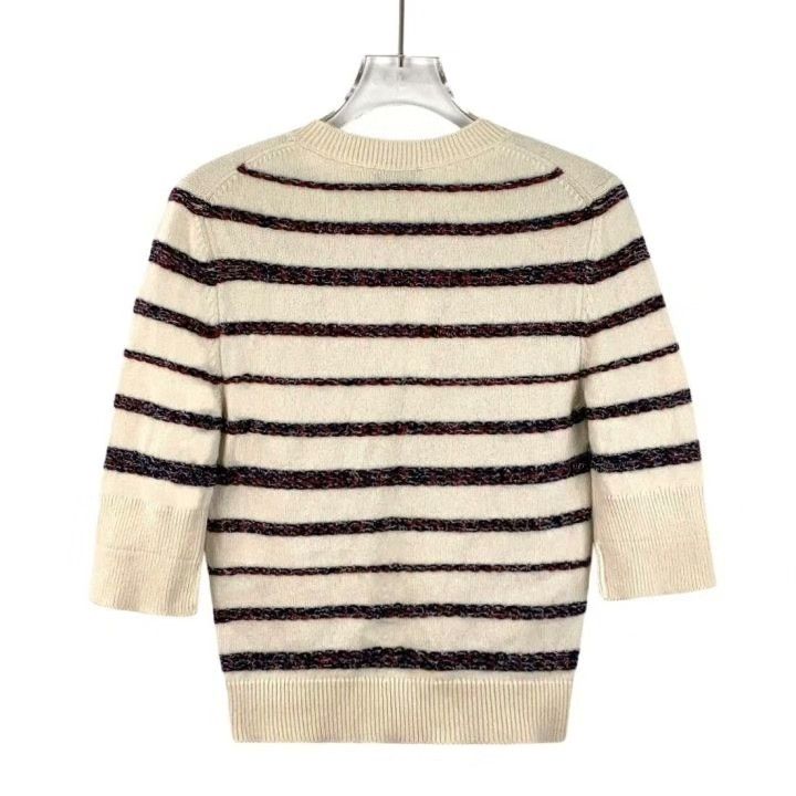 Chanel Chanel Rooftop Colorblock Stripe Cashmere Knit Size XS / US 0-2 / IT 36-38 - 2 Thumbnail