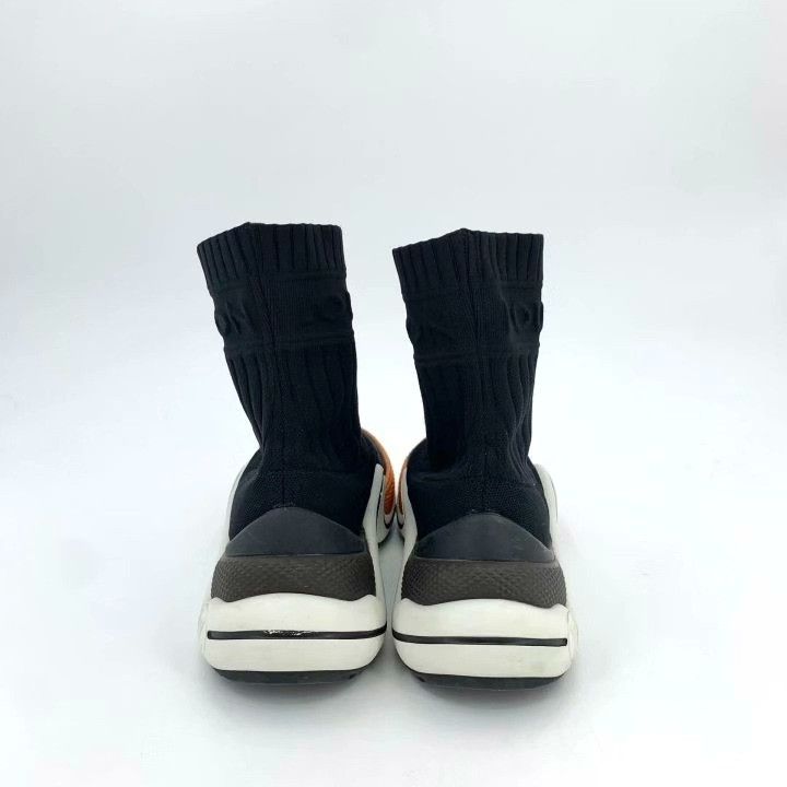 Louis Vuitton Louis Vuitton Black Letter Emboss Platform High-Top Sneakers Size US 5 / IT 35 - 4 Thumbnail