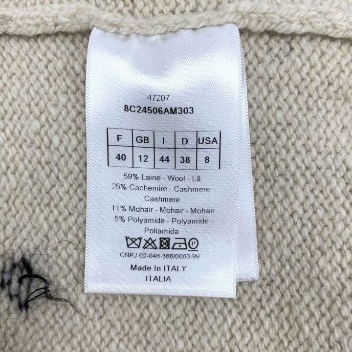 Dior Christian Dior Beige Horse Maple Knit Sweater Size M / US 6-8 / IT 42-44 - 6 Thumbnail