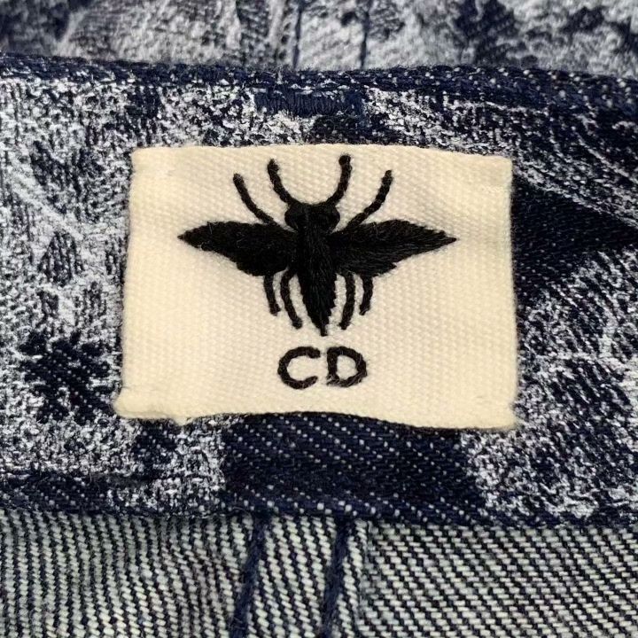 Dior Dior Blue Jungle Animal Print Denim Shorts Size 34" / US 12 / IT 48 - 5 Thumbnail