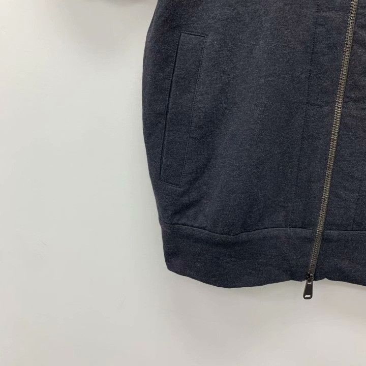 Brunello Cucinelli Brunello Cucinelli Beaded Cotton Zip Jacket Size M / US 6-8 / IT 42-44 - 4 Thumbnail