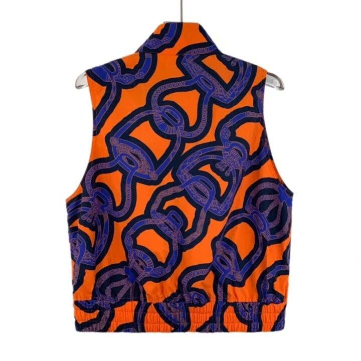 Hermes Hermes Colorblock Geometric Print Vest Size XXS / US 00 / IT 34 - 2 Thumbnail