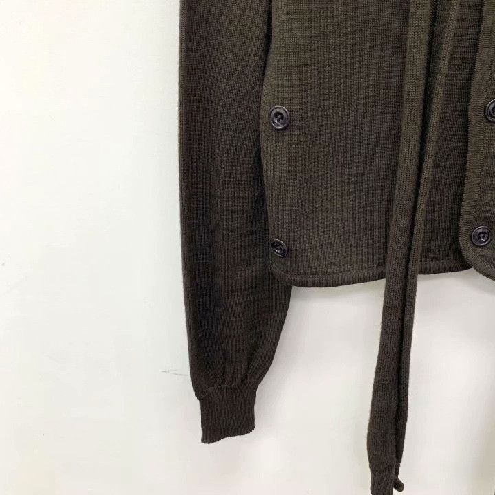 Lemaire Lemaire Ribbon Wool Single-Breasted Cardigan Size XS / US 0-2 / IT 36-38 - 4 Thumbnail