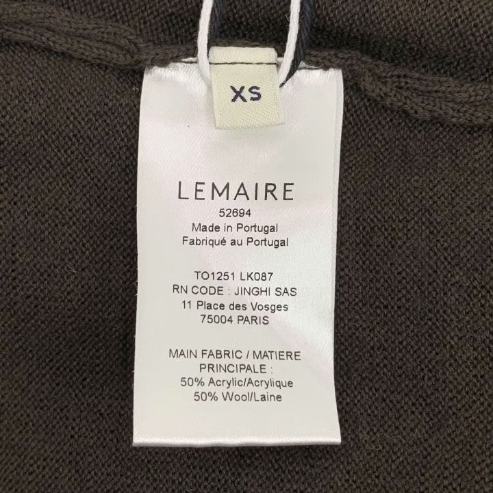 Lemaire Lemaire Ribbon Wool Single-Breasted Cardigan Size XS / US 0-2 / IT 36-38 - 8 Thumbnail