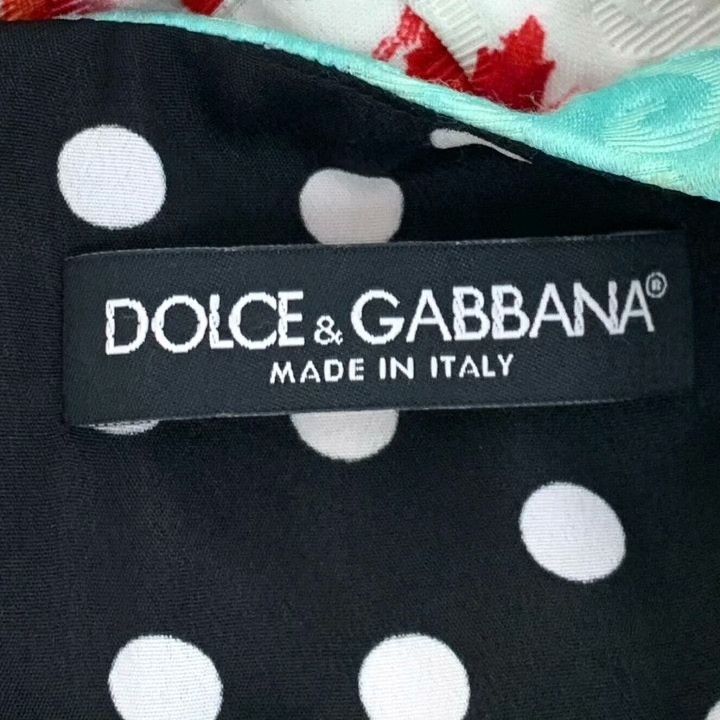 Dolce & Gabbana Dolce Gabbana Peacock Floral Print Dress Size S / US 4 / IT 40 - 5 Thumbnail