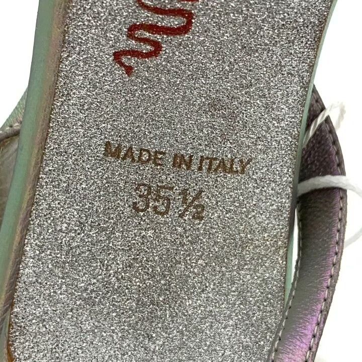 Rene Caovilla Rene Caovilla Silver Diamond Pointed Stiletto Heels Size US 4.5 / IT 34.5 - 6 Thumbnail