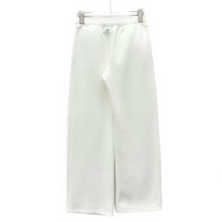 Fendi Fendi White Karl Lagerfeld Print Wide-Leg Pants Size 38" / US 16 / IT 52 - 2 Thumbnail