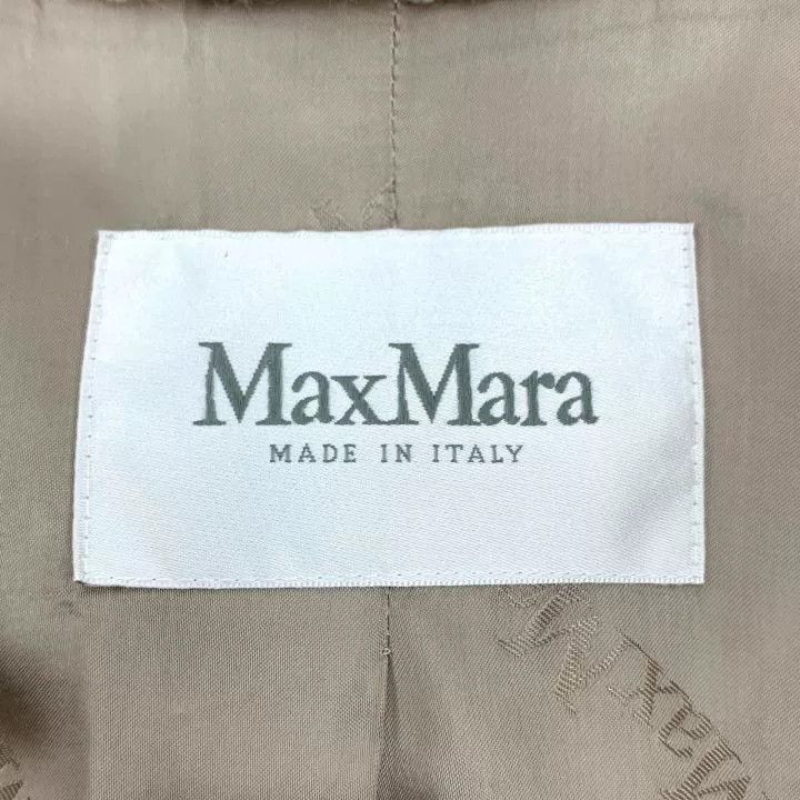 Max Mara Maxmara Teddy Alpaca Fur Double-Breasted Coat Size S / US 4 / IT 40 - 6 Thumbnail