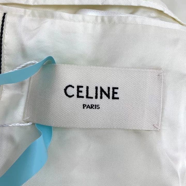 Celine Celine 23 Beige Striped Wool Suit Jacket Size XS / US 0-2 / IT 36-38 - 5 Thumbnail