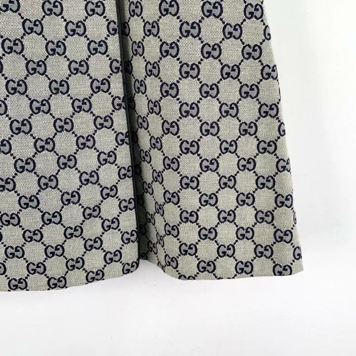 Gucci Gucci Logo Jacquard Cotton Skirt Size 40" / US 18 - 4 Thumbnail