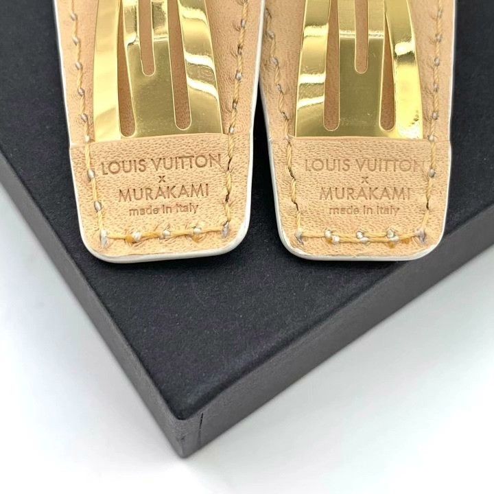 Louis Vuitton Louis Vuitton x Murakami White Multicolor Hair Clips Size ONE SIZE - 6 Thumbnail