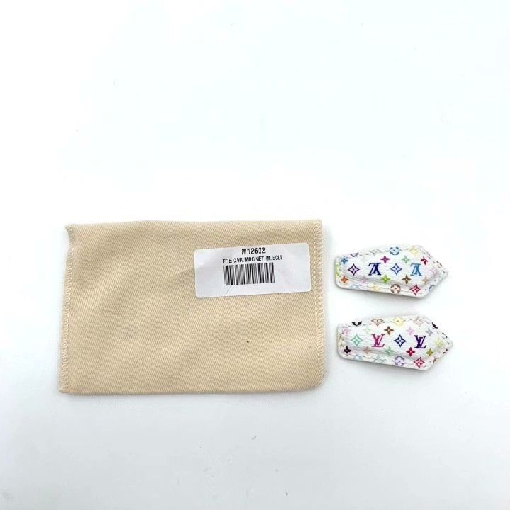 Louis Vuitton Louis Vuitton x Murakami White Multicolor Hair Clips Size ONE SIZE - 9 Thumbnail